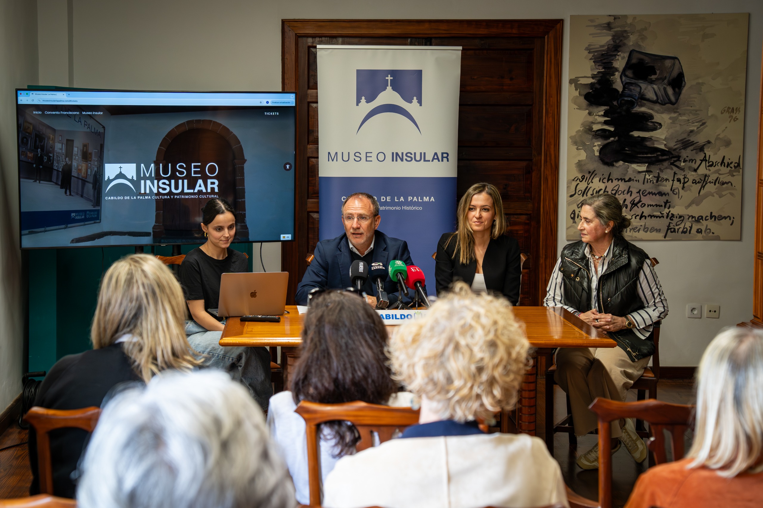 Presentación de la página web del Museo Insular La Palma