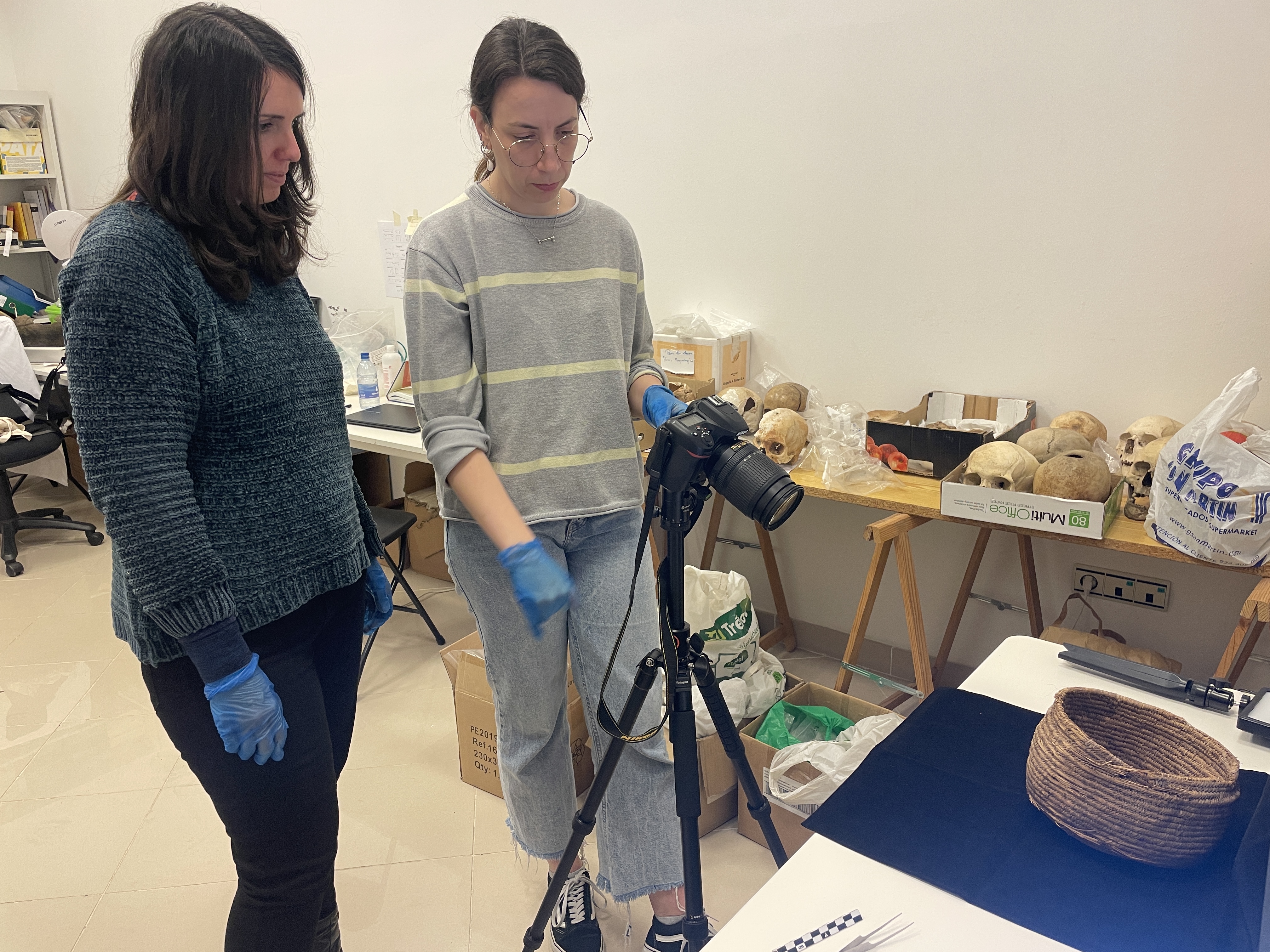 El Museo Arqueológico Benahoarita facilita el estudio de sus restos de cestería y cordelería benahoaritas