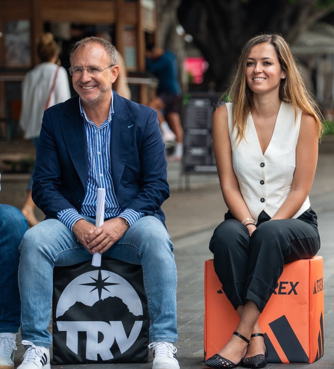 Sergio Rodríguez y Miriam Perestelo