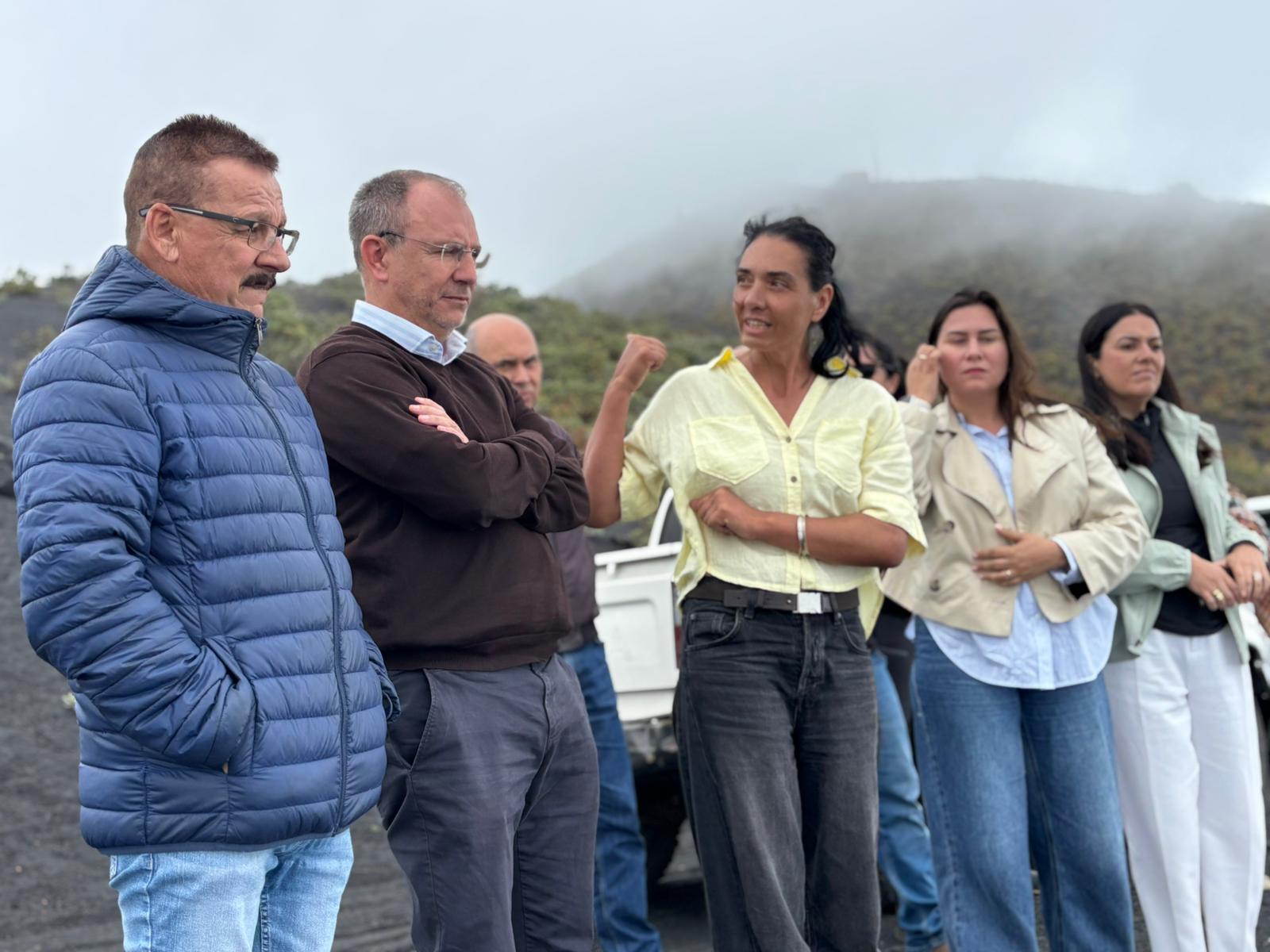 El Cabildo plantea decretar la emergencia cinegética para proteger las parras centenarias de Las Machuqueras, en Fuencaliente