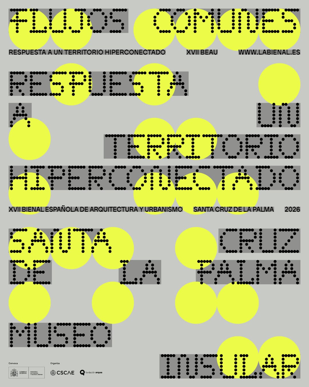 Exposición de la XVII Bienal Española de Arquitectura y Urbanismo (BEAU).