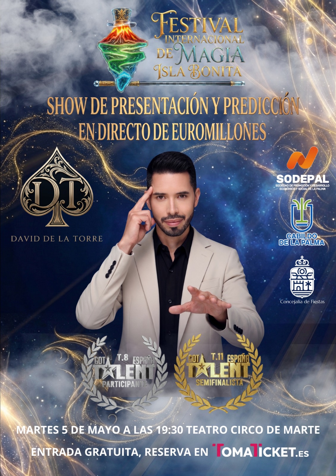 Festival Internacional de Magia Isla Bonita.