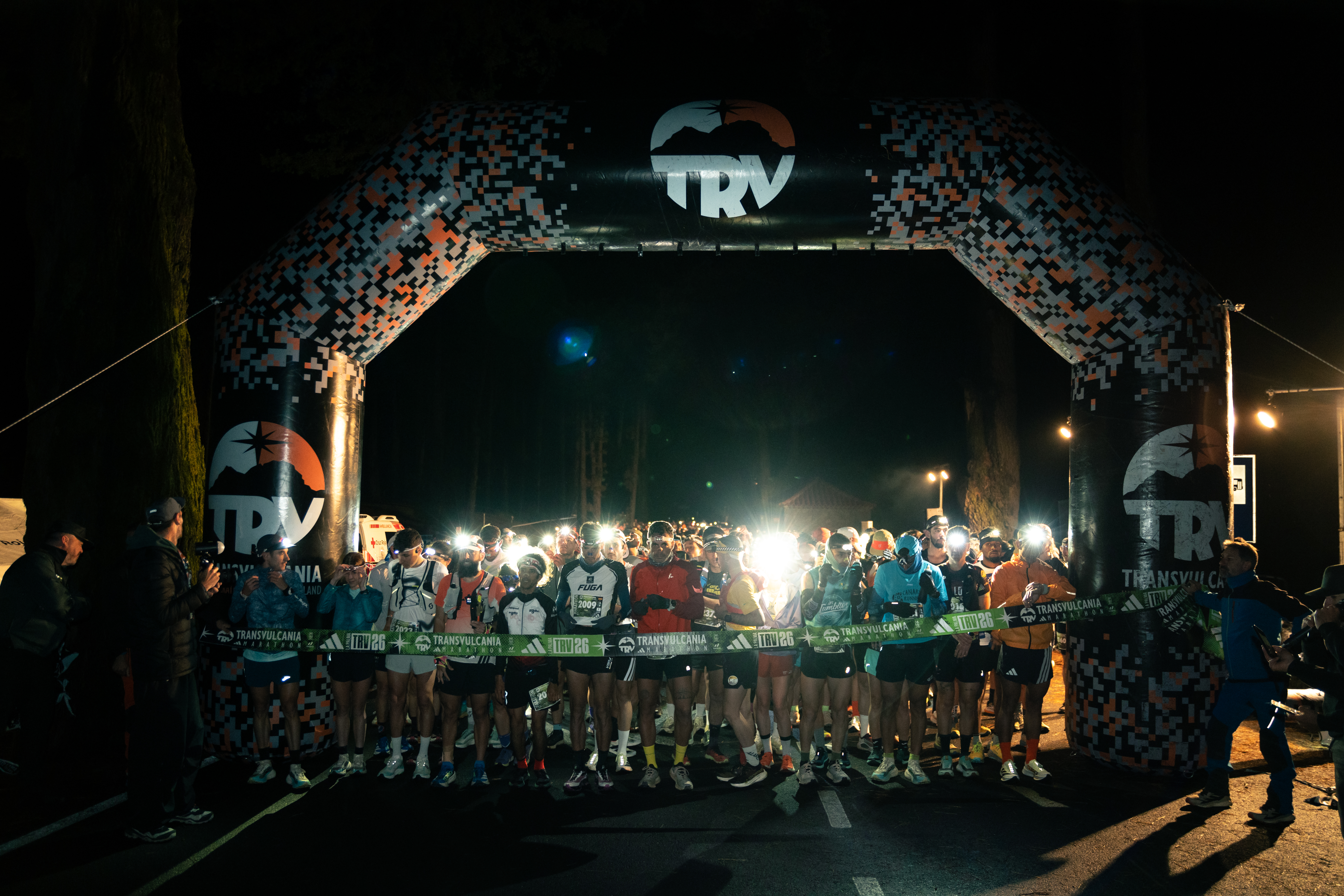 La Transvulcania adidas 2027 agota los dorsales de Maratón y Media Maratón y supera los 2.300 inscritos en tiempo récord