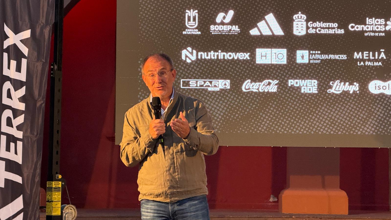 Presentación del himno de la Transvulcania.