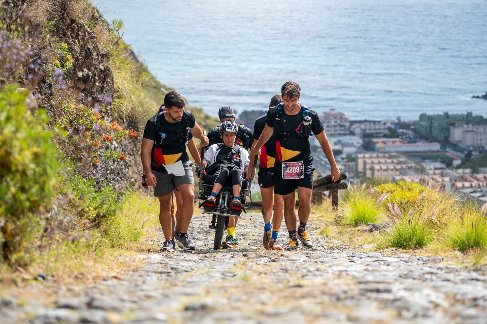 Inclusión en la Transvulcania adidas.