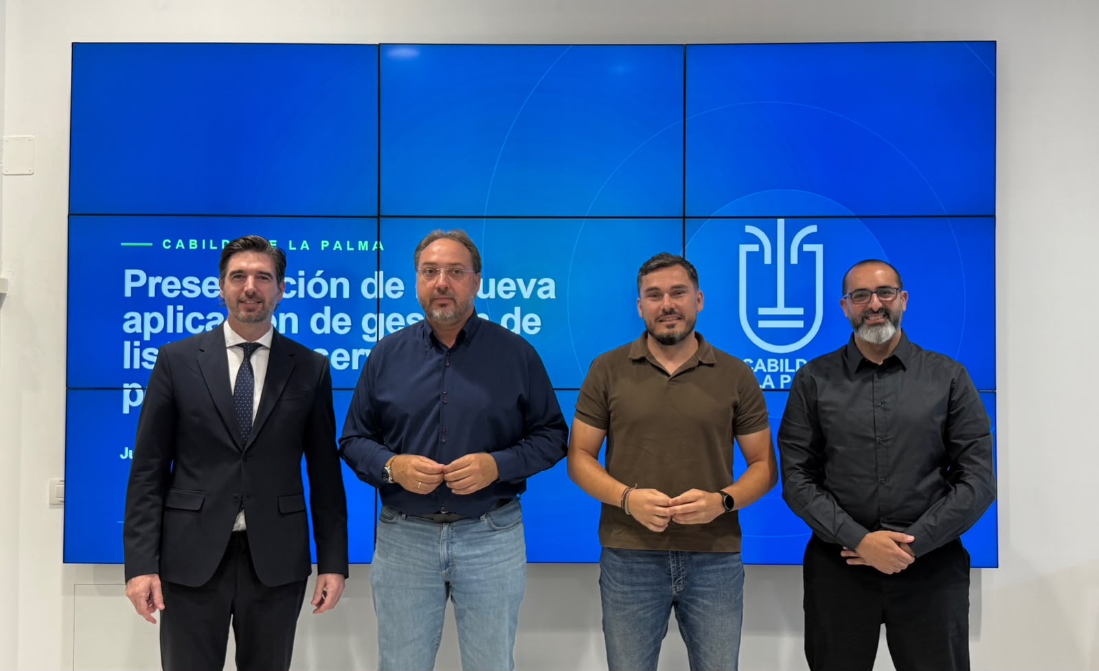 El Cabildo de La Palma presenta una nueva aplicación para modernizar la gestión de las listas de reserva de personal
