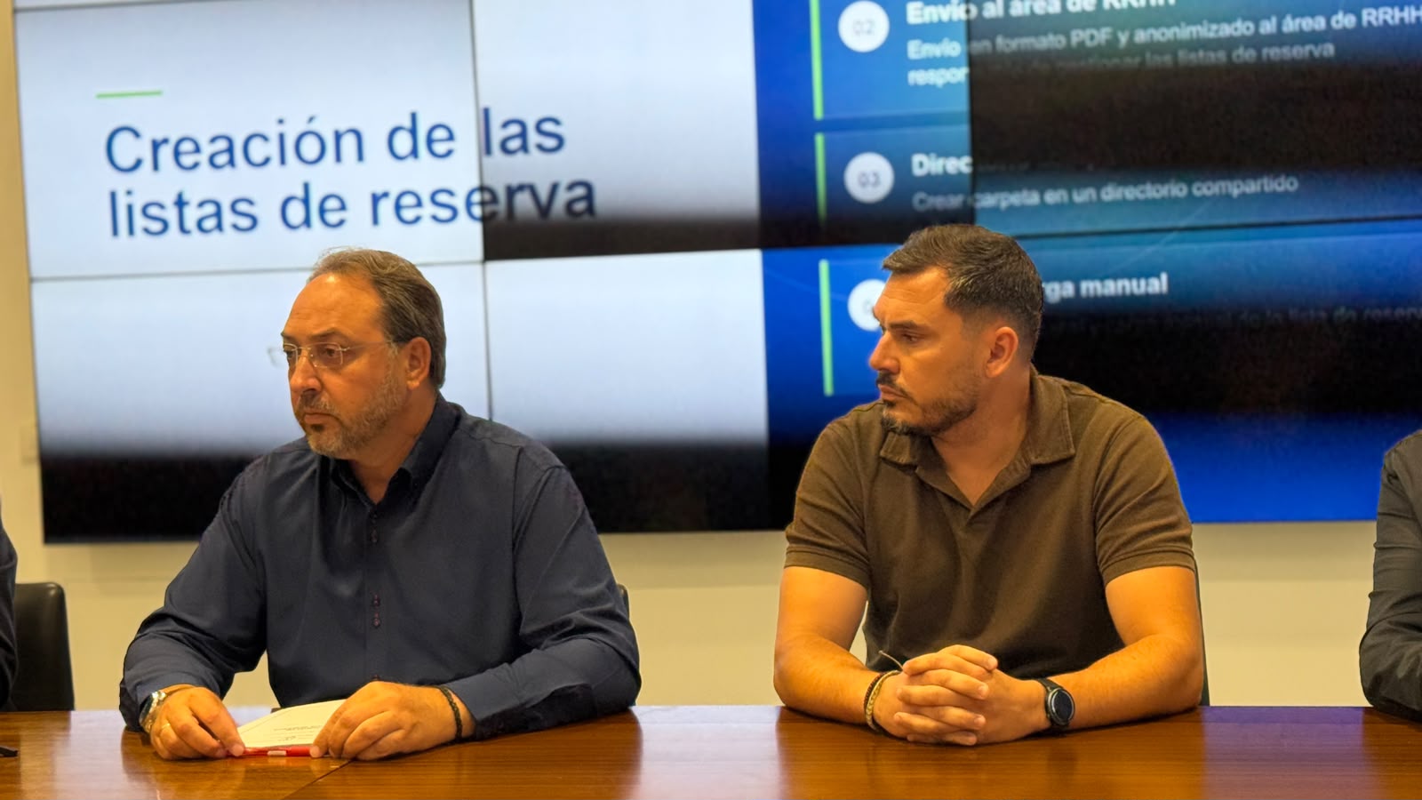 El Cabildo de La Palma presenta una nueva aplicación para modernizar la gestión de las listas de reserva de personal