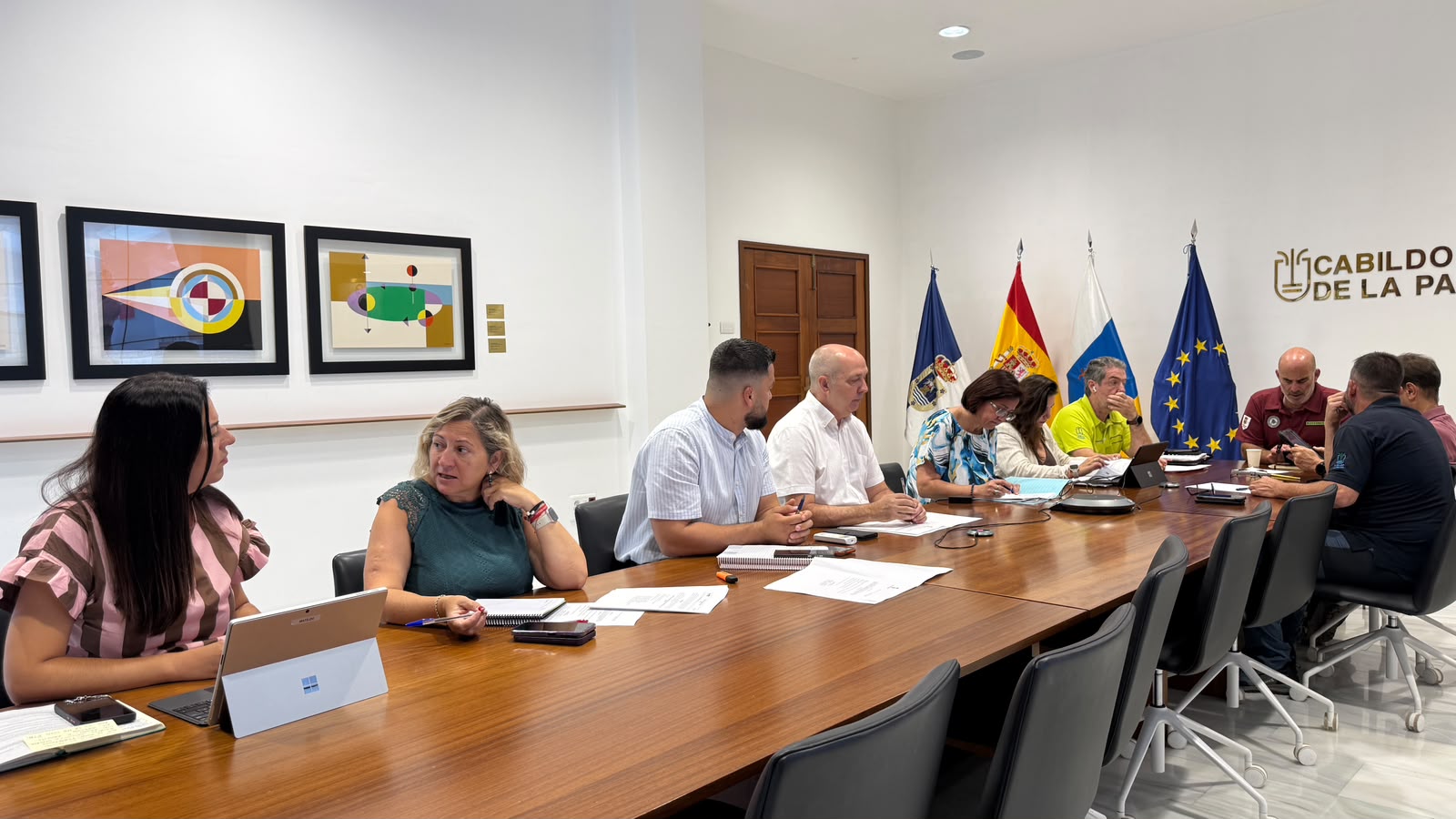 El Cabildo de La Palma reduce la zona restringida de Puerto Naos a una parte de la Playa Chica