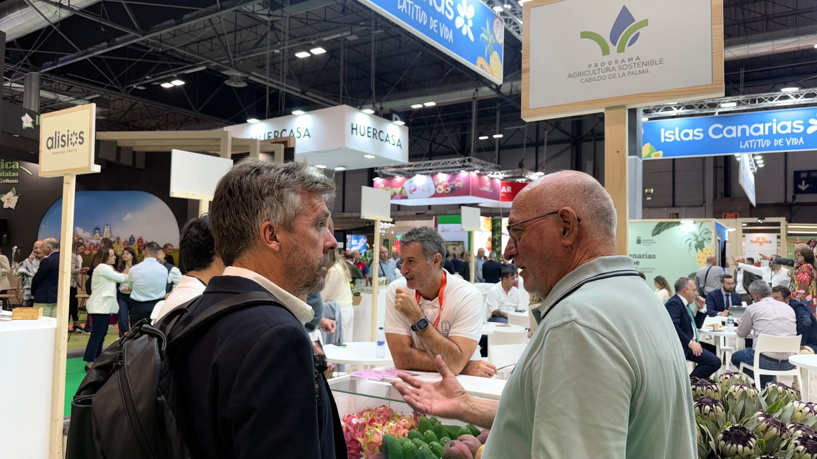 La Palma consolida la internacionalización de los productos hortofrutícolas en la Feria Fruit Attraction 