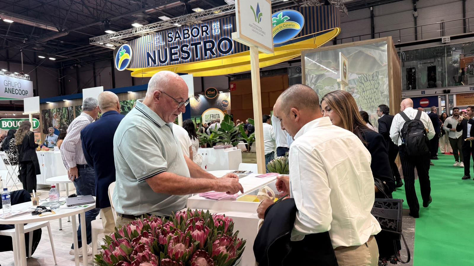 La Palma consolida la internacionalización de los productos hortofrutícolas en la Feria Fruit Attraction 