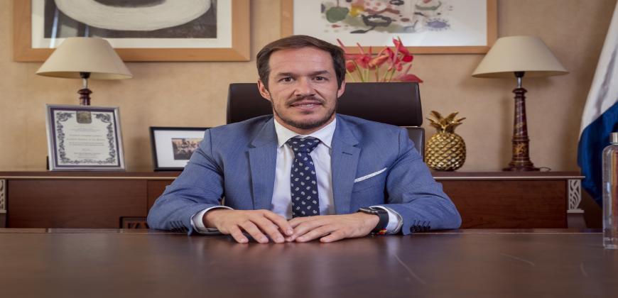 Mariano Hernández Zapata, presidente Cabildo de La Palma