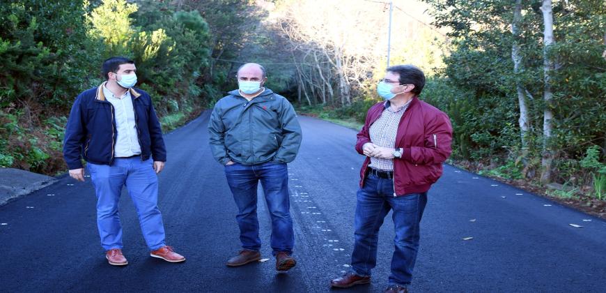 Carretera acceso Cubo de La Galga