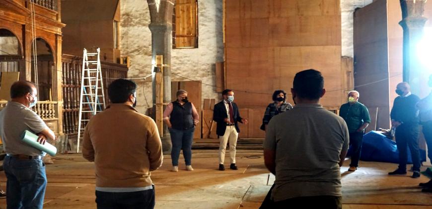 Cabildo, Obispado y Ayuntamiento garantizan el cumplimiento del proyecto de mejora de la Iglesia de los Remedios para proteger su patrimonio