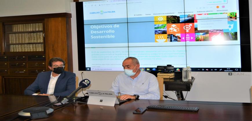 El Cabildo presenta su nueva web, más accesible e intuitiva para todos los usuarios