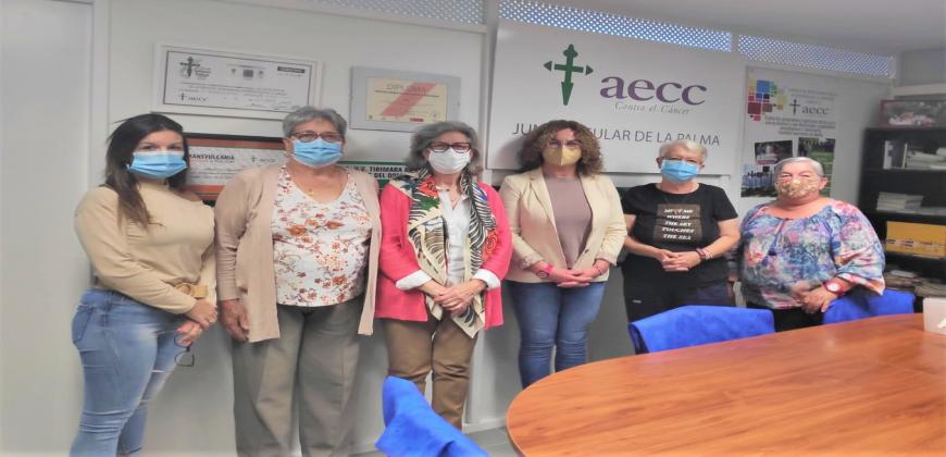 Nieves Hernández inicia una ronda de visitas por las entidades sociales de la isla para conocer los proyectos que desarrollan