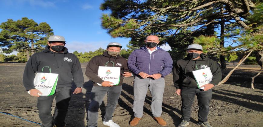 La Palma uno de los dos lugares elegidos en Canarias para  un rodaje publicitario que se proyectará a nivel internacional