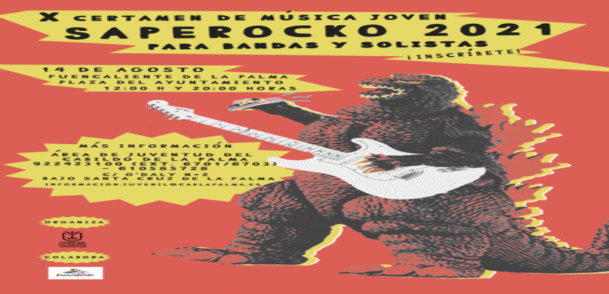 El Cabildo abre el plazo para que bandas y solistas se inscriban en el certamen Saperocko 2021