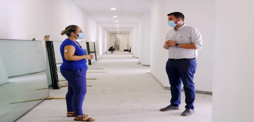 Las obras de la nueva sede del Grado de Enfermería de la ULL en La Palma entran en la recta final 