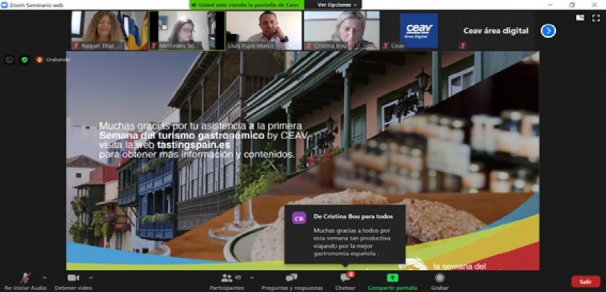 Sodepal defiende ante un centenar de agencias de viajes el potencial de La Palma como destino turístico gastronómico