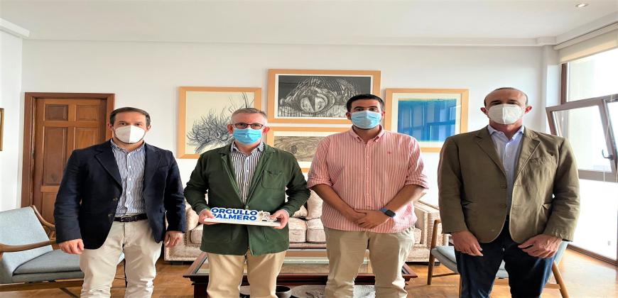 El Cabildo felicita al Hotel Hacienda de Abajo recientemente reconocido como el mejor hotel histórico de Europa