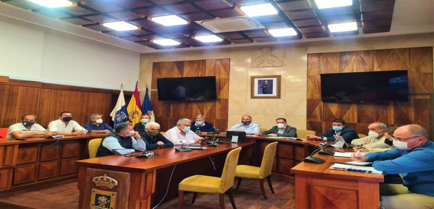 Cabildo, Gobierno de Canarias y ayuntamientos trabajan en la recuperación de la Isla 