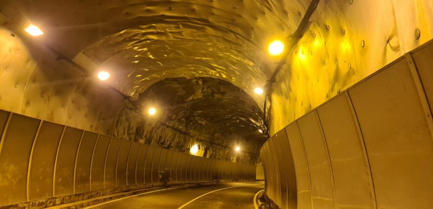 Concluye la obra de remodelación del túnel de Las Lomadas