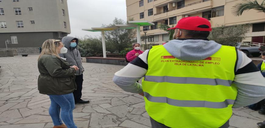 El Plan de Empleo del Cabildo para la recuperación de La Palma, con todo su personal operativo
