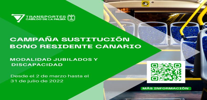 El Cabildo inicia una campaña para sustituir los bonos de residentes canarios en las modalidades de jubilado y discapacidad