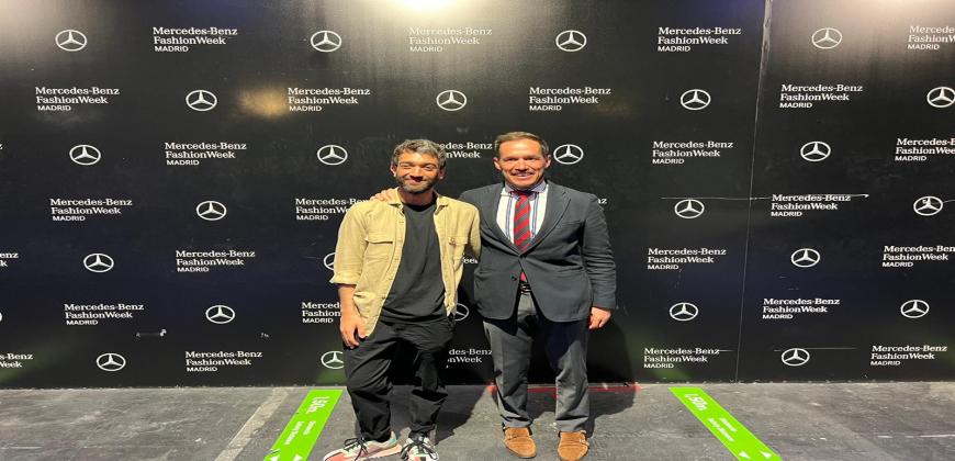 Sodepal posiciona la seda palmera en la Mercedes Benz Fashion Week Madrid a través del diseñador internacional Pablo Erroz