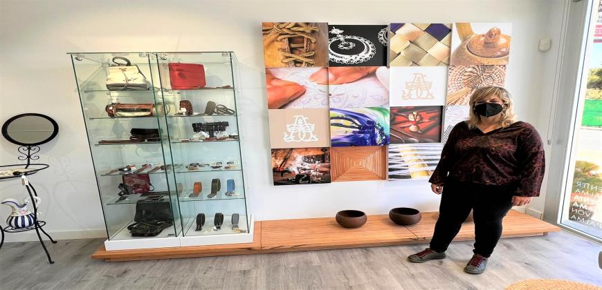 El Cabildo reabre el Centro de Exposición y Venta Artesanía Villa de Mazo totalmente remodelado