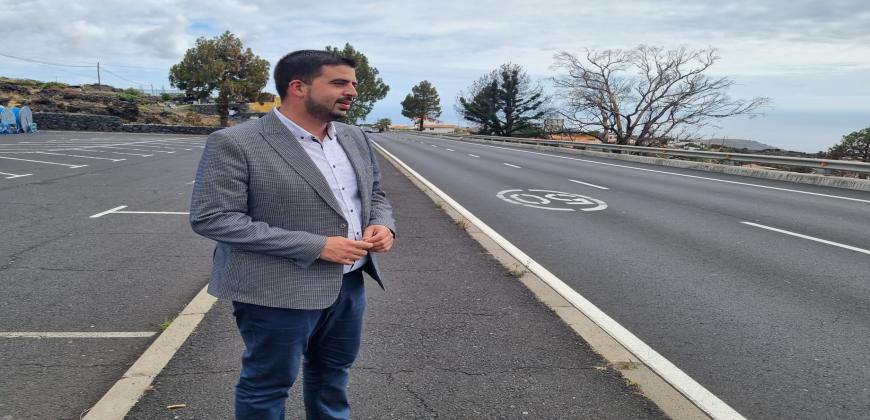 El Cabildo mejora la iluminación de la Circunvalación de Los Llanos de Aridane y de un tramo de la LP-3 en El Paso  