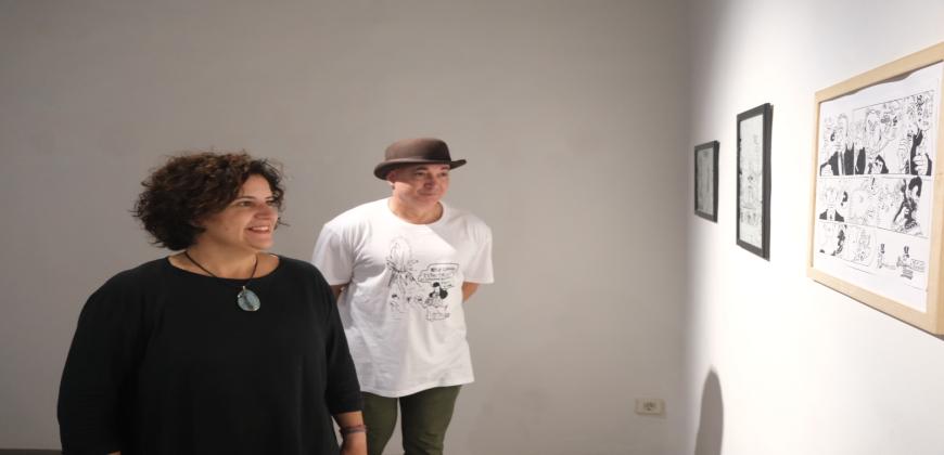 Salazar abre las puertas al talento del dibujante Gustavo Mederos