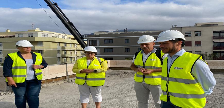 Las obras del Parque Cultural Islas Canarias en Los Llanos de Aridane marchan a buen ritmo