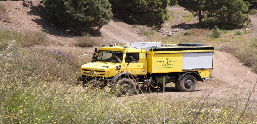 El Cabildo de La Palma adopta medidas preventivas ante la Alerta Máxima por Riesgo de Incendios Forestales