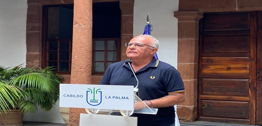 El Cabildo defiende que es urgente la ejecución de la obra de la tubería de la costa para garantizar el agua de riego en el Valle