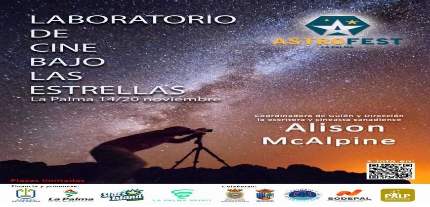 El Cabildo pone en marcha el laboratorio de cine ‘bajo las estrellas’ enmarcado en el Astrofest 2022
