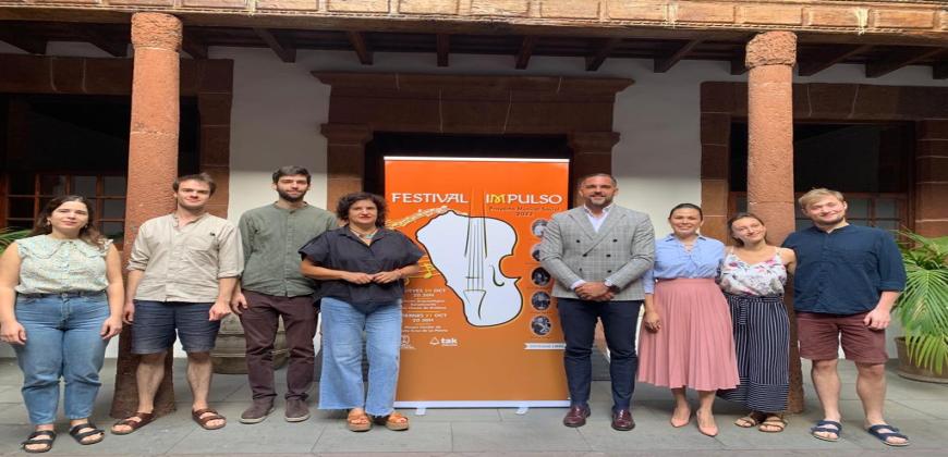El Cabildo presenta el Festival Impulso 2022 que trasladará la música al Hospital y el Centro Penitenciario de La Palma 