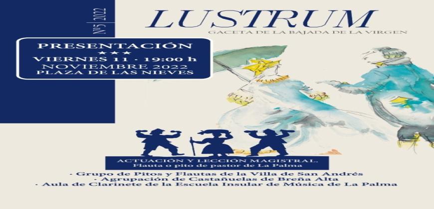 La plaza de Las Nieves acoge la presentación de ‘Lustrum’ 5 con un festival de flautas de pastor
