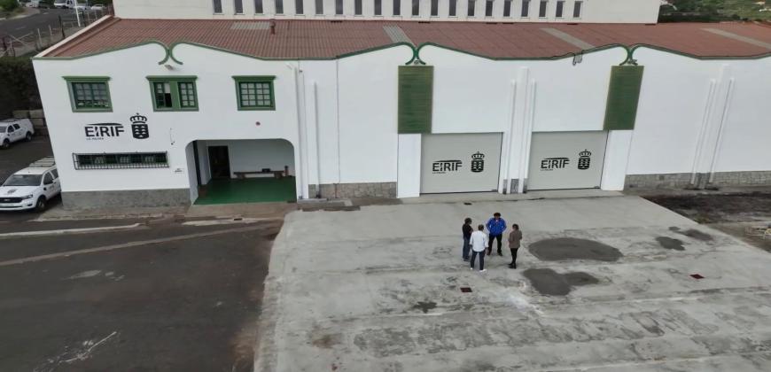 Medio Ambiente mejora las instalaciones de los Equipos de Intervención y Refuerzo de Incendios Forestales  con base en La Palma 