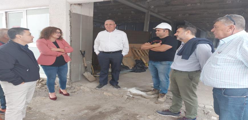 Ejecutado el 40% de la obra del nuevo Hospital de Dolores que avanza a buen ritmo pese a las dificultades