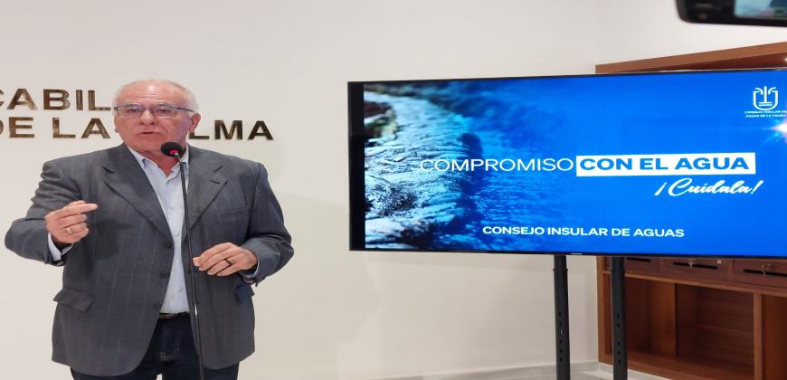 El Cabildo presenta su campaña en materia hidráulica ‘Compromiso con el Agua’