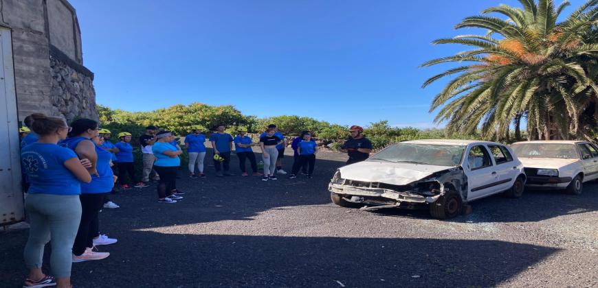 Seguridad y Emergencias promueve la formación para la intervención en accidentes de tráfico