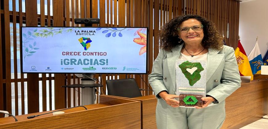 El Cabildo Insular cierra la 9ª Edición de La Palma Recicla con la entrega de premios a jóvenes y escolares de la isla de La Palma