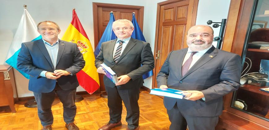 Sergio Rodríguez se reúne con el embajador de Eslovenia en España