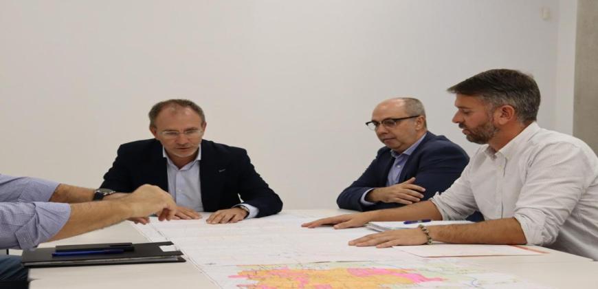 Riego zonas afectadas