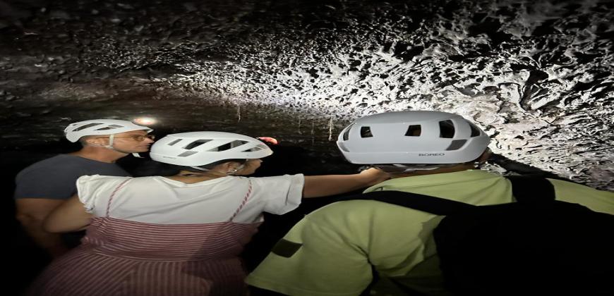 Tubo volcánico Cueva de las Palomas