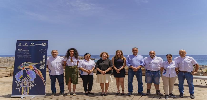 Los productos palmeros se promocionan en el Salón Gourmets de Madrid