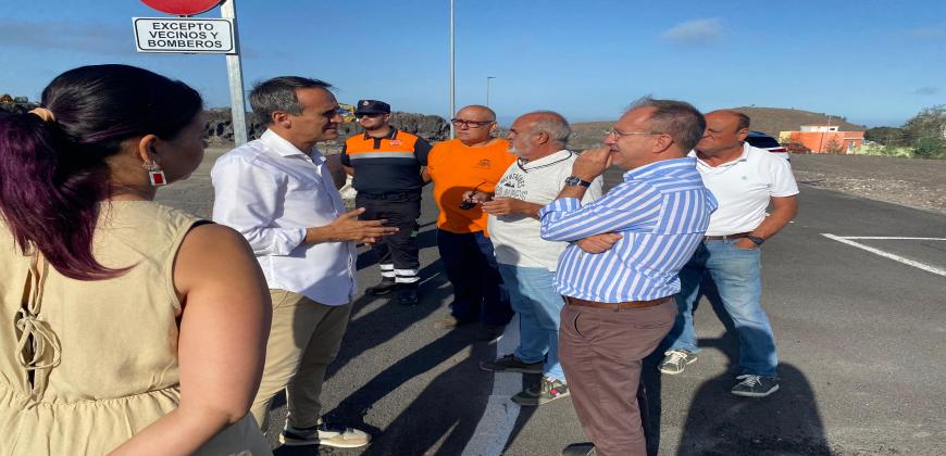 Apertura del camino de Cruz Chica