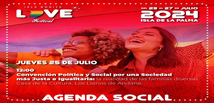 El Love Festival impulsa una sociedad más igualitaria a través de una convención política y social sobre las familias diversas