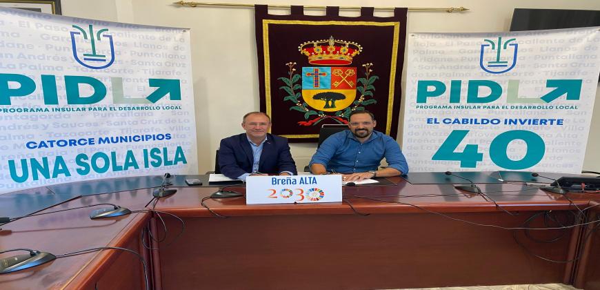 El Cabildo destina a través del PIDL más de 650.000 euros para la mejora de los espacios deportivos de Breña Alta 